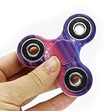 PUNING Fidget Hand Spinner Toy Stress Reducer EDC Focus Toy Relieves ADHD Anxiety Time Killer, C-7 Camouflage Purple Line