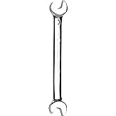 Jonard Tools ASW-716, Double Ended Speed Wrench, Angled Head, 7/16"