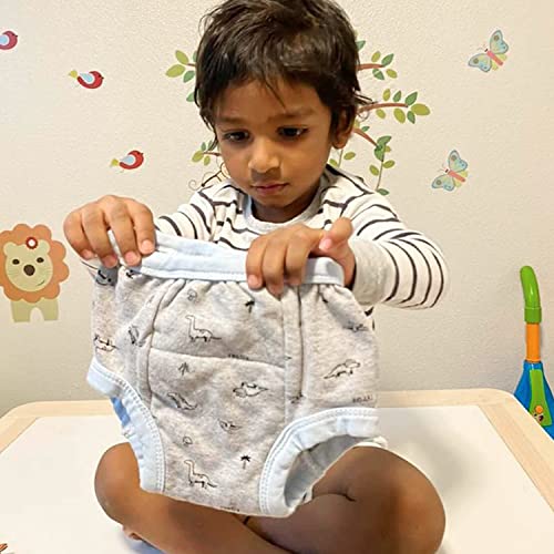 BIG ELEPHANT Potty Training Underwear, 100 Cotton Absorbent Unisex
