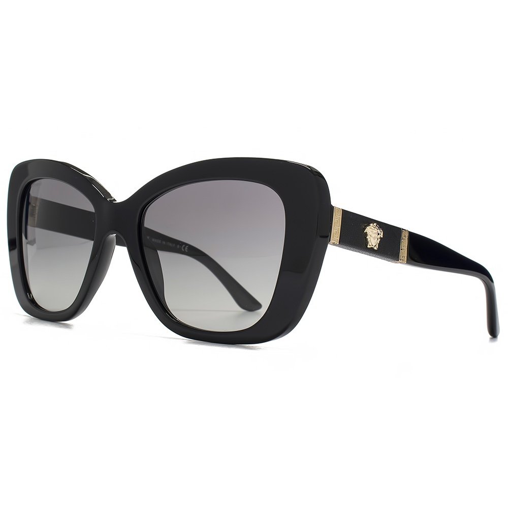 Versace Medusa Logo Flared Sunglasses 