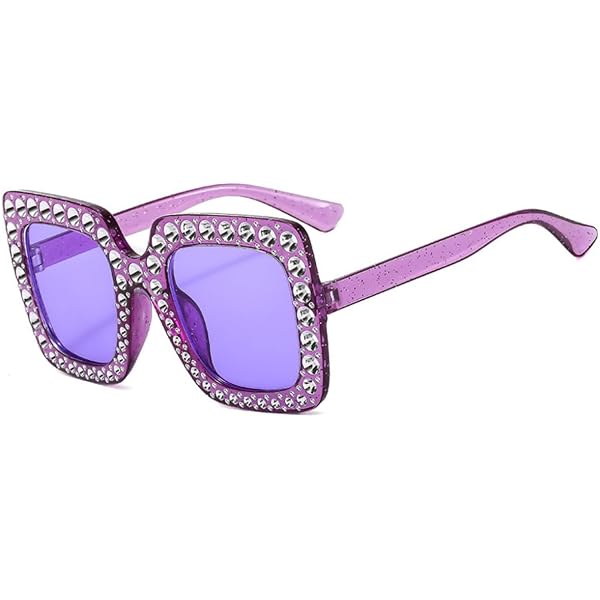 Amazon.com: mincl Trendy Oversized Diamond Cat Eye  display picture 3