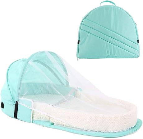travel bassinet with mosquito net