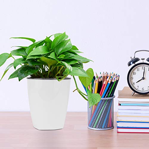 Ulikey Selbstbewässerung Blumentopf, 6 Stück Selbstwässernde Wasserspeicher Pflanzgefäße mit Bewässerungssystem… – Bild 8