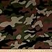 Fleece New Camo Green Fabric By The Yard