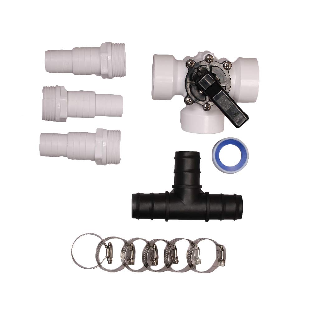 GAME NS6127 Bypass Kit Replacement Part, for Use SolarPRO Heaters Only, Required for In-Ground Pools and Attaching Multiple Units