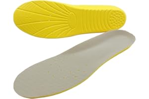 Happystep Memory Foam Insoles with Arch Support, Cushioning, and Shock Absorption - Relieve Plantar Fasciitis and Foot Pain, Comfort Everyday Shoe Insoles for Men & Women