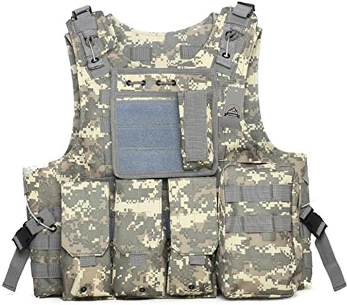 Nwestun Tactical outdoor vest for hunting and shooting for outdoor games (ACU)different colors available