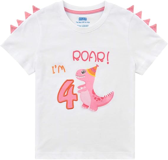 T shirt dinosaure fille Clearance
