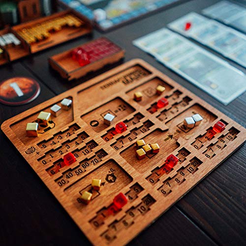 Smonex Player Board Compliant with Terraforming Mars Board Game