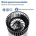 AUTEX HVAC Blower Motor Assembly Compatible with BMW 323i 2001-1999/BMW 323ti 328i 2000-1999/BMW 325Ci 330Ci 2006-2001/BMW 325i 325xi 330i 330xi 2005-2001/BMW 328Ci 2000/BMW X3 2010-2004 700165