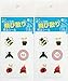 Potty Training Target Stickers for Boys Men - Urinal Toilet Bowl Aiming - Hit the Target Decal Stickers