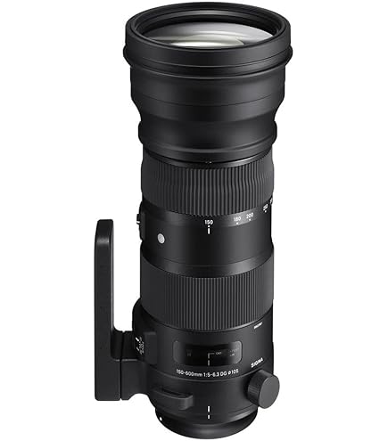 Sigma 150-600mm F5-6.3 DG OS HSM (S) Lens for Nikon F Cameras