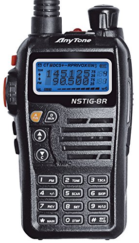 NSTIG-8R Dual Band (VHF/UHF) Amateur (Ham), Commercial Portable Two-Way Radio