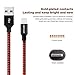 Deepcomp Lightning Cable,Charger Cables 4Pack 3FT 6FT 6FT 10FT to USB Syncing and Charging Cable Data Nylon Braided Cord Charger for iPhone X, iPhone 8/8 Plus/7/7 Plus/6s/6s Plus/6/6 Plus(BlackRed)