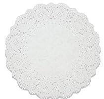 Lace Doilies Paper - Doily Paper Table Runner Cake Box Liner, 10.5 Inches - 250 Pack