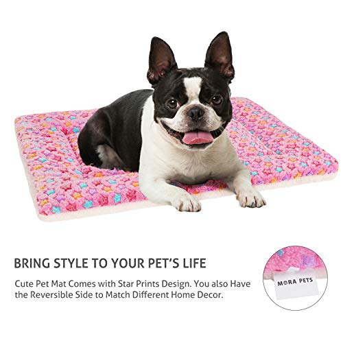 Mora Pets Ultra Soft Pet (Dog/Cat) Bed with Cute Prints Reversible