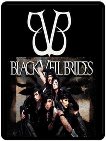 Black Veil Brides Rock Band Extra Large Fleece Blanket 58x80 Blanket,Baby Blanket,Travel Blanket,Body Blanket,Throw Blanket