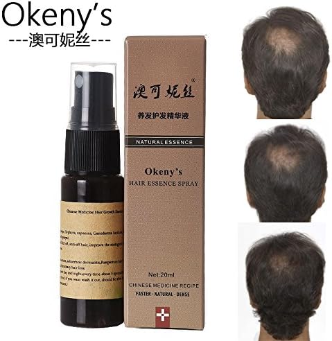 Okeny's 20ml Fast Hair Growth Products for Women Anti Gray Hair Natural Hair Care for Alopecia shampoo