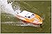 Cheerwing RC Racing Boat for Adults High Speed Electronic Remote Control Kids, Orange