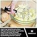 KonigHaus Potato Masher Fast Effective All Stainless Steel Spring Loaded Dual Action Masher With Comfortable Ergonomic Handle for Potato/Vegetable/Fruit Mashing