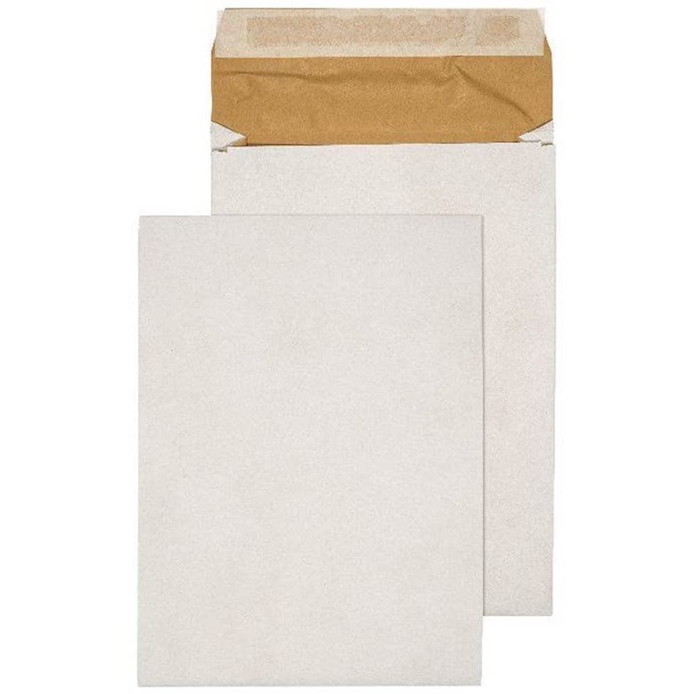 Q-Connect Padded Gusset Envelopes E4 400x280x50mm Peel and Seal White (Pack of 100)