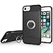 iPhone 8/7 Case, iPhone 6s/6 Case, Amuoc Heavy Duty Shockproof Anti-Scratch Case with 360 Degree Rotating Ring Grip kickstand for iPhone 7/6s/6
