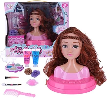 busto de maquillaje para niñas