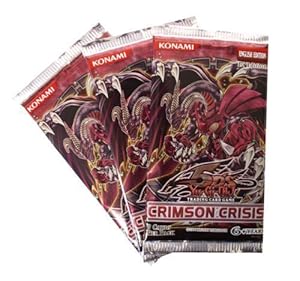Image of Upperdeck Yu-Gi-Oh ~ Crimson Crisis 3 X Boosters Packs by Upper Deck