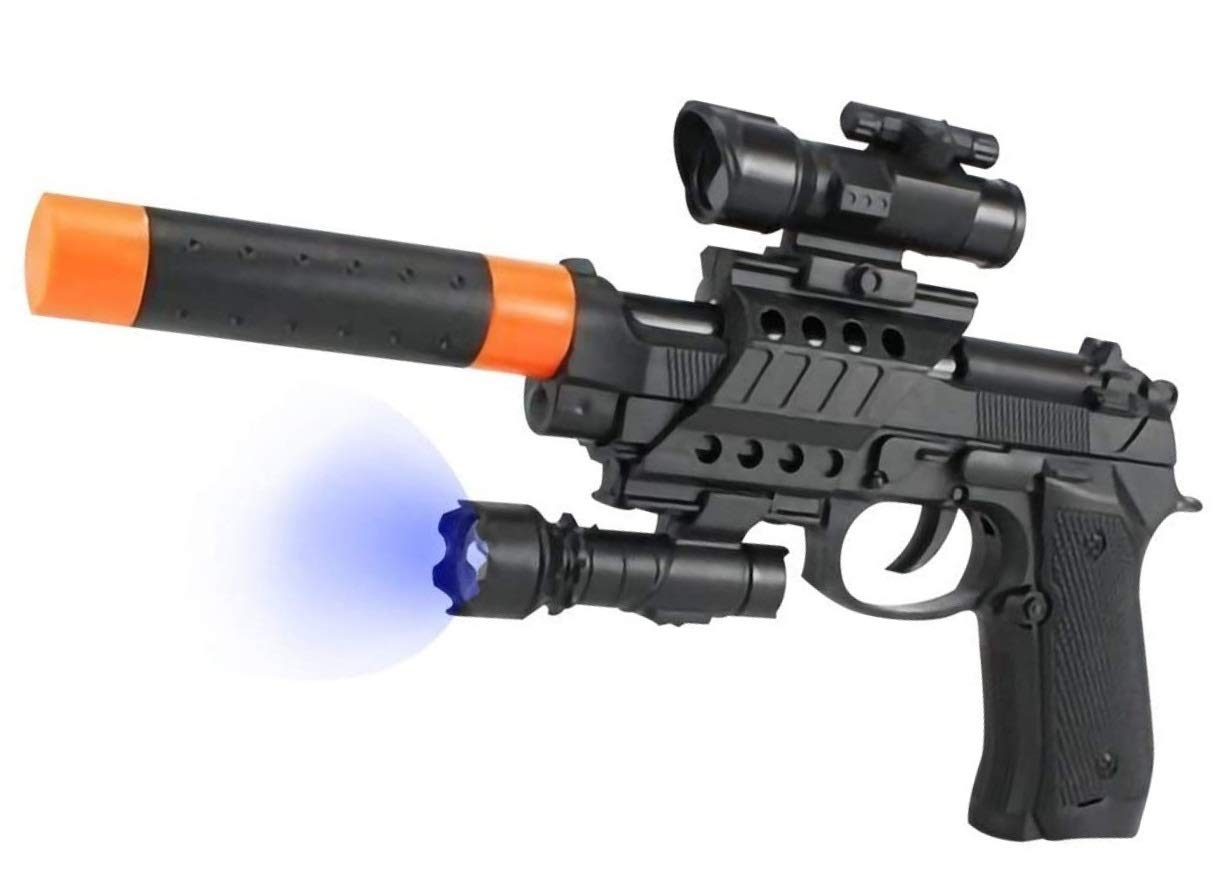 HALO NATION® Musical Gun Toy Pubg M9 