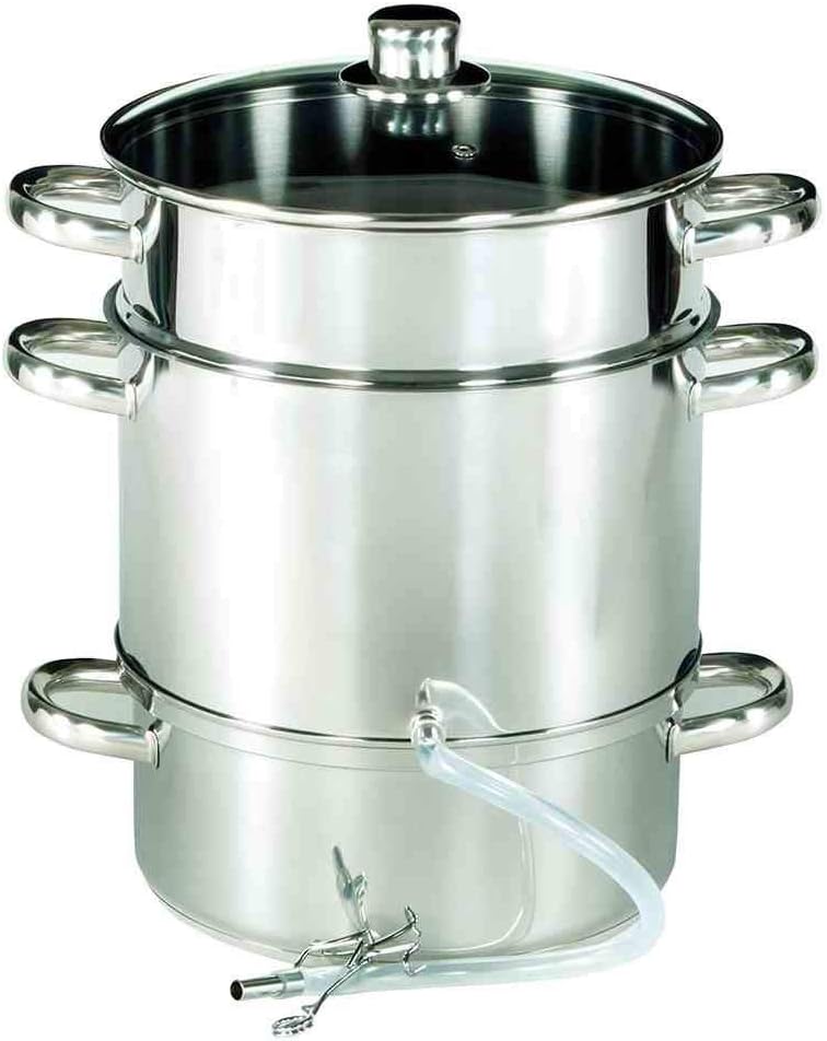 Krüger ES Edelstahl-Fruchtentsafter "Mainau"