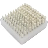 Luo ke 100 Pcs 1/8 Inch Shank Various Shape Wool Felt Polishing Bits Kits | 1/8" Mandrel Felt Polishing Tools for Jewelry Work, Molds Cleaning, Surface Polishing, Waxing for Dremel Rotary Tools