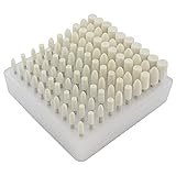Luo ke 100 Pcs Compressed Wool Felt Polishing Head