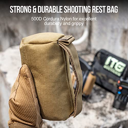 Shooting Rest Bag Filled Shooting Bag Front Rear Squeeze