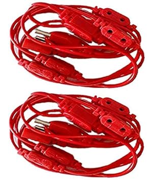 Improvhome Plastic Diwali 10+1 Ladi Connector Christmas Lighting Jointer (Multicolor, Small) -Pack of 2