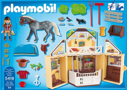 PLAYMOBIL 5418 Reitstall – Bild 4