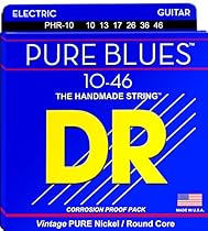 DR Strings Pure Blues Pure Nickel Wrap Round Core 10-46
