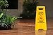 Tiger Chef Yellow Caution Wet Floor Sign, 2-sided Fold-out, Floor Safety Sign, Caution Wet Floor 24-inch By 12-inch Cuadado Piso Mojado (3)