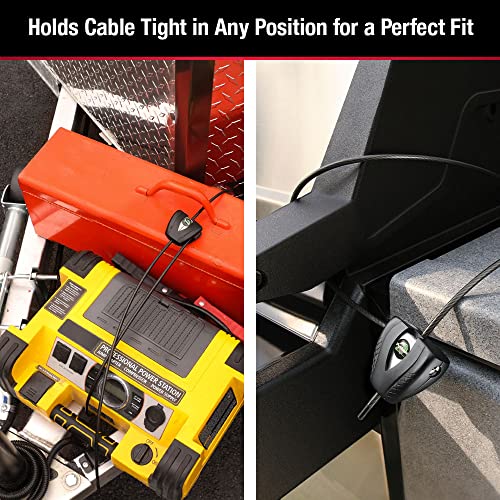 Master Lock Python Cable Lock, Cable Lock with Keys, Trail Camera and