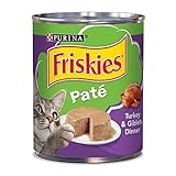 purina friskies pate wet cat food turkey giblets dinner 12 13 oz cans