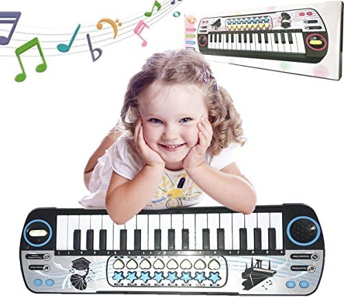Portable Piano Keyboard for Kids 32 Keys Electronic Mini Musical Piano Keyboards Toy Music Instrument for Children