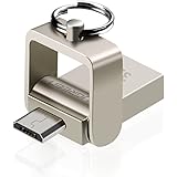 aLLreli Clé USB Micro USB 2.0 OTG Lecteur Flash US 16GB [Dual USB Swivel Design] pour