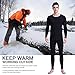 Thermal Underwear for Men Pure Cotton Lightweight Base Layer Long Underwear Set for Winter Outside and Insidethumb 3