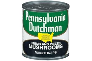 Tcllka Mushrooms Stems and Pieces 4 OZ (Pack of 12) F