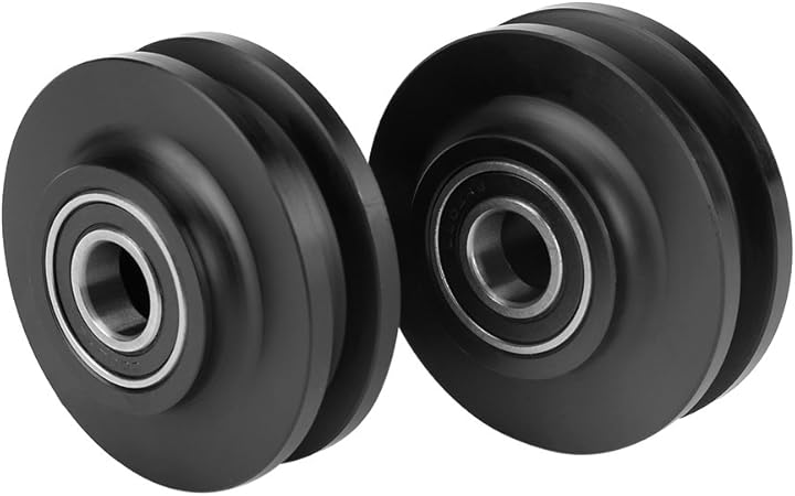 2 Unids Corredizo Granero de la Puerta del Armario de la Rueda Perchas