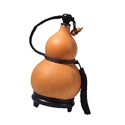 Fenteer Dried Gourd Water Bottle, Portable Water