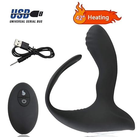 Prostata-Massager, Prostata-Massager 10 Frequenzstarke Erdbeben-unbegrenzte Fernbedienung USB wiederaufladbare Silikon-Poster