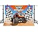 TJ Monster Truck Theme Photography Backdrops Baby Shower Boy Happy Birthday Party Decor Banner Grave Digger Speed Photo Background Studio Booth Props 7x5FT Vinyl