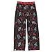 LEGO Star Wars Boy's Flannel Pajama Pants (10-12, Black/Red)