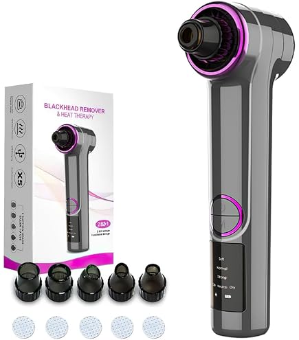 ANLAN Blackhead Remover for Face – Pore Extractor Vacuum with
