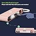 Omars iPhone Memory Card Reader, USB OTG Adapter with Lightning Connector Compatible with Apple iPhone iPad iPod with External Storage Micro SD Card Reader (SD Card not Included) - Rose Gold